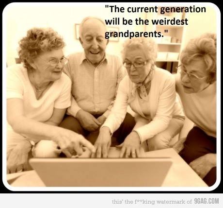 We're gonna be crazy Grandparents!